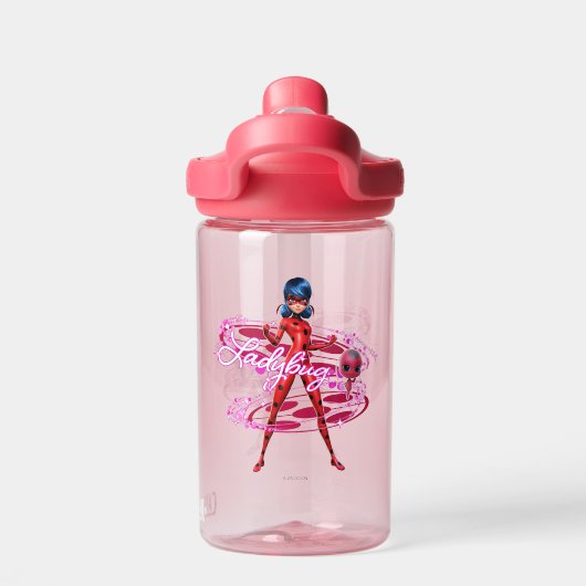 Ladybug und Tikki Graphic Trinkflasche (Rückseite)