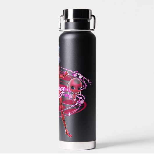 Ladybug und Tikki Graphic Trinkflasche (Rückseite)