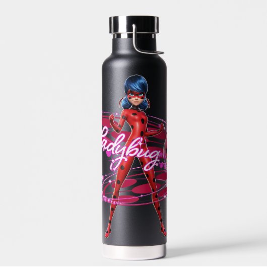 Ladybug und Tikki Graphic Trinkflasche (Links)