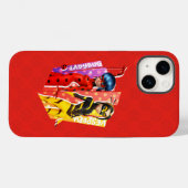 Ladybug und Vesperia Graphic Case-Mate iPhone Hülle (Rückseite (Horizontal))