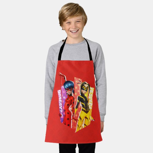 Ladybug und Vesperia Graphic Schürze (Getragen)