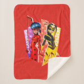 Ladybug und Vesperia Graphic Sherpadecke (Vorderseite)