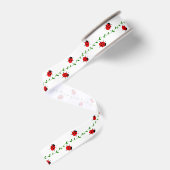 Ladybug und Weinribbon Ripsband (Rückseite)