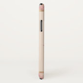 Ladybug Veilchen und Rose niedliches Rosa Case-Mate iPhone Hülle (Hinten/Rechts)