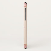 Ladybug Veilchen und Rose niedliches Rosa Case-Mate iPhone Hülle (Hinten/Links)