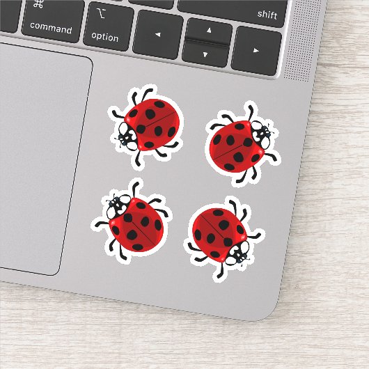Ladybug Vinyl Stickers Aufkleber (Detail)
