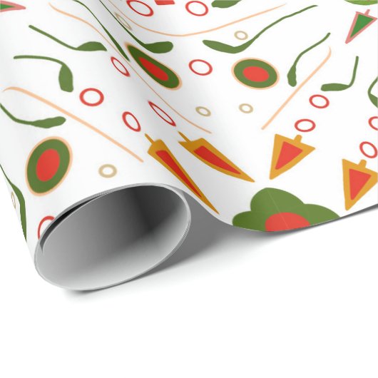 Ladybug Weihnachtspapier Geschenkpapier (Rolleneckpunkt)