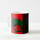 Ladybug Weihnachtszeit-Tasse Kaffeetasse (Vorderseite Links)