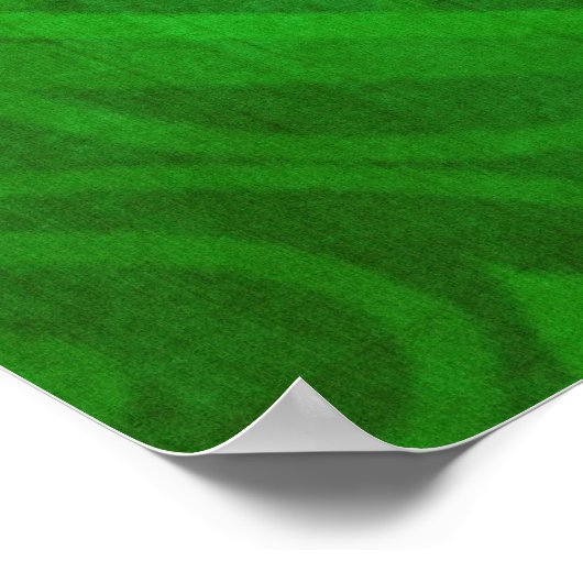 Ladybug Whimsey 3D Folk Art Poster (Ecke)