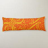 Ladybug Whimsey 3D Folk Art Seitenschläferkissen (Rückseite)