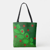 Ladybug Whimsey 3D Folk Art Tasche (Rückseite)