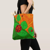 Ladybug Whimsey 3D Folk Art Tasche (Von Nahem)