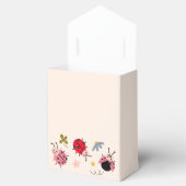 Ladybug Wildblume Geburtstagspartei Gefälligkeitsb Geschenkschachtel (Geöffnet)