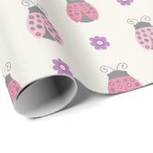Ladybug Wrapping Paper Geschenkpapier (Rolleneckpunkt)
