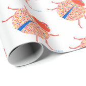 Ladybug Wrapping Paper Geschenkpapier (Rolleneckpunkt)