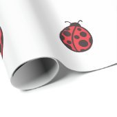 Ladybug Wrapping Paper Geschenkpapier (Rolleneckpunkt)