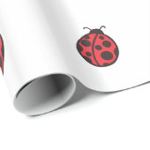 Ladybug Wrapping Paper Geschenkpapier (Rolleneckpunkt)