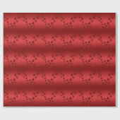Ladybug Wrapping Paper Niedliche Ladybird Bug Pape Geschenkpapier (Flach)