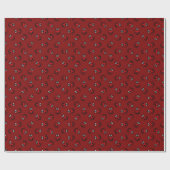 Ladybug Wrapping Paper Niedliche Ladybird Bug Pape Geschenkpapier (Flach)