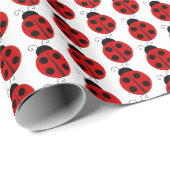 Ladybug Wrapping Paper Set Geschenkpapier (Rolleneckpunkt)
