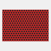 Ladybug Wrapping Paper Set Geschenkpapier Set (Vorderseite 3)