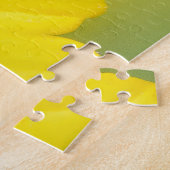 Ladybug Yellow Blume Foto Puzzle (Seite)