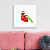 Ladybug zeichnend leinwanddruck (Insitu (Wohnzimmer))