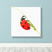 Ladybug zeichnend leinwanddruck (Insitu (Holzboden))