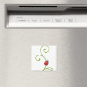 Ladybug zu Wein Magnet (In Situ (Geschirrspüler))