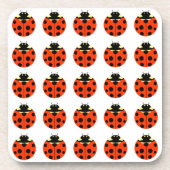 Ladybugemuster Untersetzer (Vorderseite)