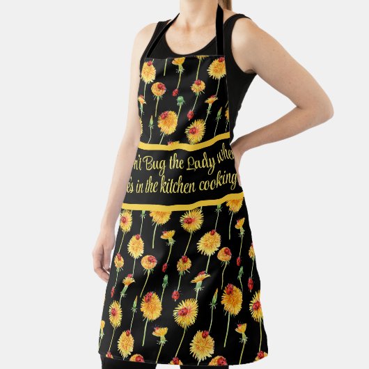 Ladybugs and Dandelions - Bug nicht die Lady Schürze (InSitu)