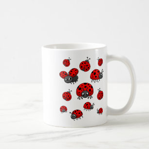 Ladybugs Art for Boy Girl Kid Kinderinsekt Ladyb Kaffeetasse
