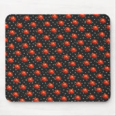 Ladybugs auf Polka Dots Mousepad (Vorne)