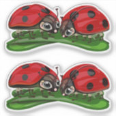 Ladybugs  aufkleber (Vorderseite)