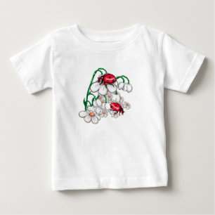 Ladybugs Baby T-shirt