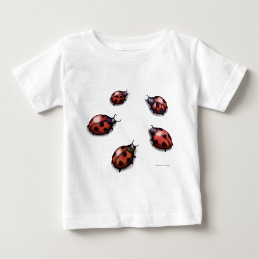 Ladybugs Baby T-shirt (Vorderseite)