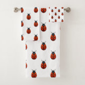 Ladybugs Bath Handtuch Set (Insitu)