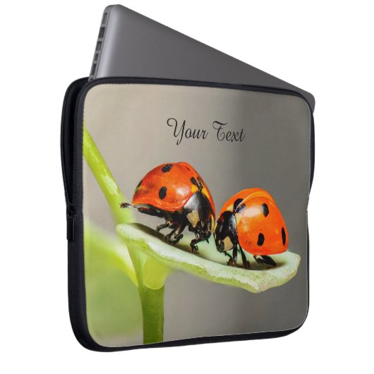 Ladybugs Beetles Laptop Sleeve (Vorne Rechts)