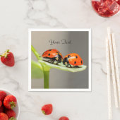 Ladybugs Beetles Napkins Serviette (Beispiel)