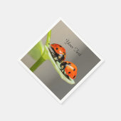Ladybugs Beetles Napkins Serviette (Ecke)