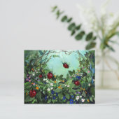 Ladybugs bei der Spielpostkarte Postkarte (Stehend Vorderseite)