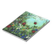 Ladybugs bei der Wiedergabe von Notepad Notizblock (Rotiert)