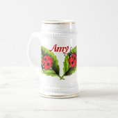 Ladybugs Bierglas (Vorderseite Links)