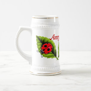 Ladybugs Bierglas