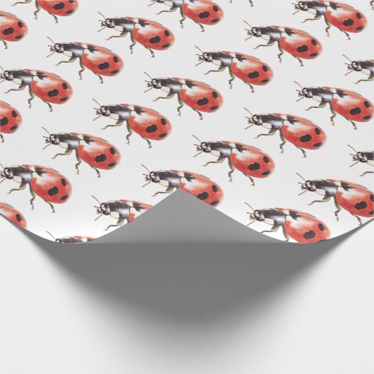 Ladybugs Birthday Geschenkpapier (Ecke)