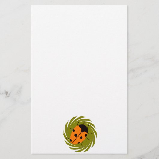 Ladybugs Briefpapier (Vorderseite)