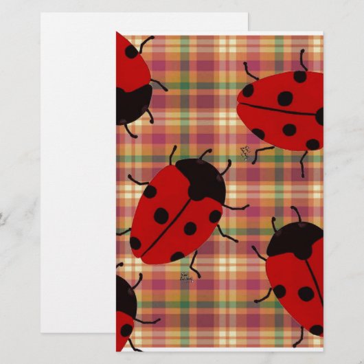 LADYBUGS BRIEFPAPIER (Vorne/Hinten)