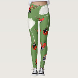 Ladybugs Custom Leggings