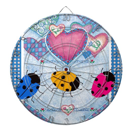 LADYBUGS DARTSCHEIBE (vorne)