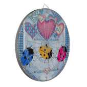 LADYBUGS DARTSCHEIBE (Vorderseite Links)